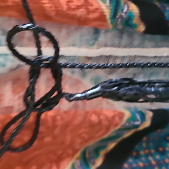 Chico's sweater with robe belt with fringes - Picture 3 of 10